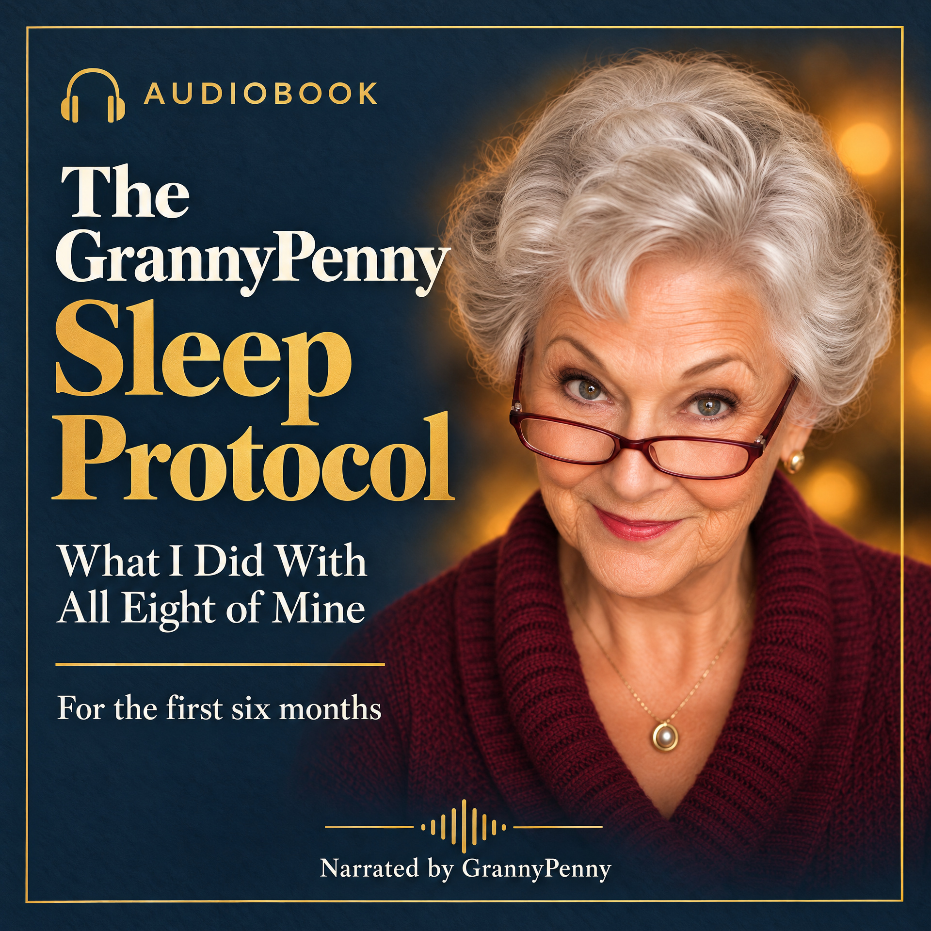 The GrannyPenny Sleep Protocol audiobook cover